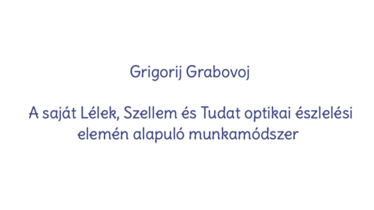 Sz4/4 - Saját észlelési elemen alapuló módszerek